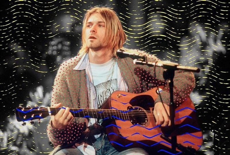 Quel guitariste Kurt Cobain Étaitil dans la photo ? Anekdotes