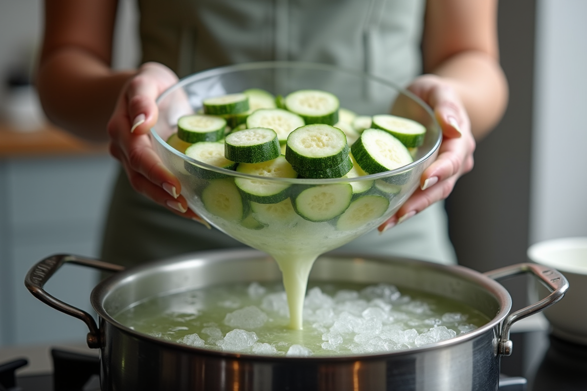 courgettes surgelées