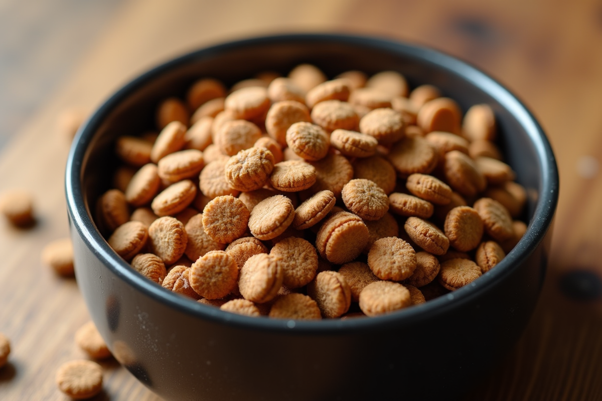chiens croquettes