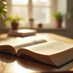 Livre juridique ouvert sur un bureau lumineux avec article 12311